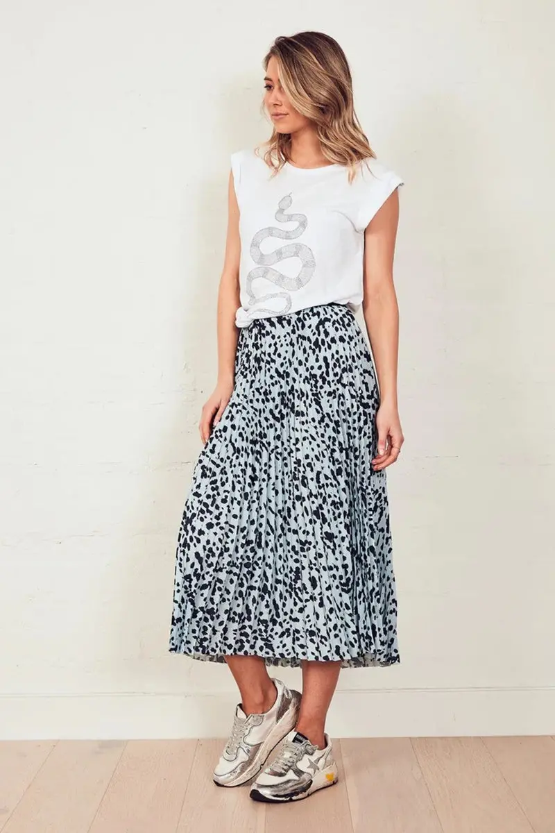 The Others - Muscle Tank - White With Python 1