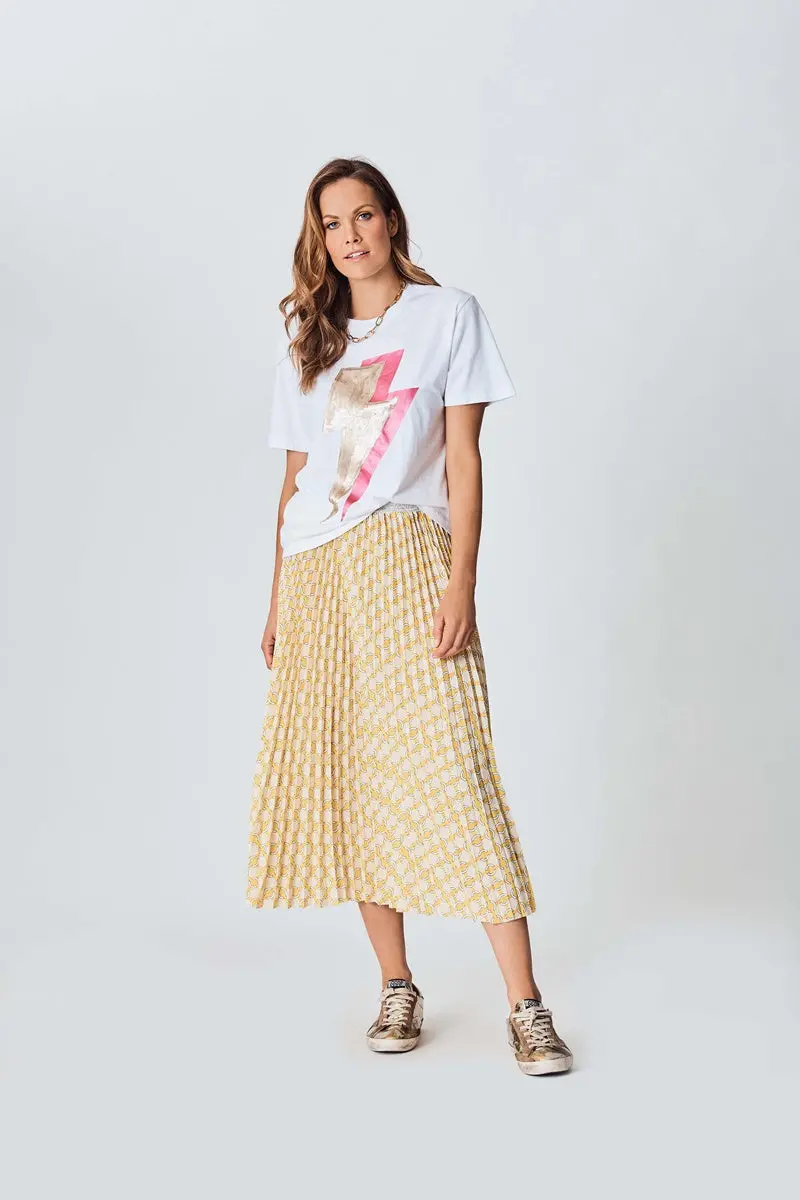 The Others - Sunray Skirt - Yellow Check 1