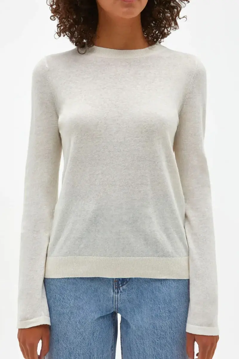Assembly Label - Hazel Knit Top - Cream 1