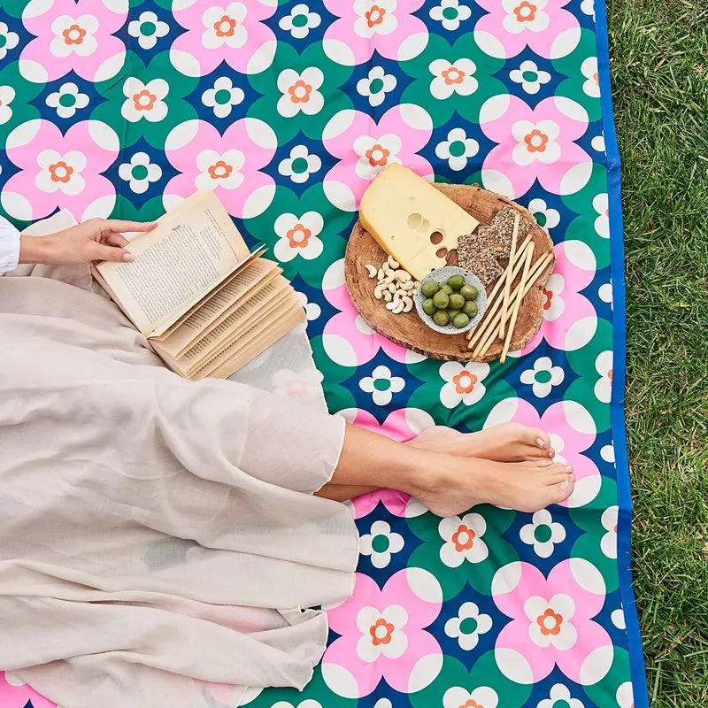 Project Ten - Picnic Mat - Block Floral 1