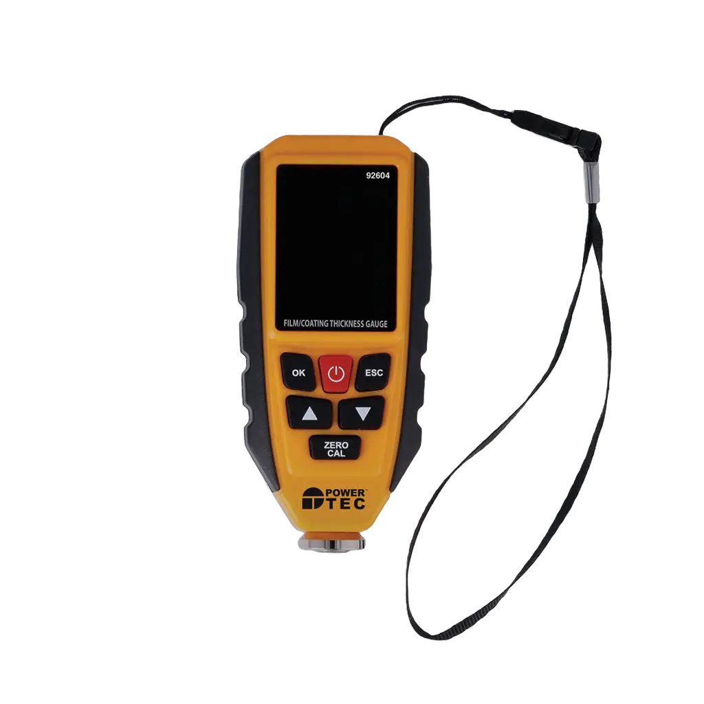Power Tec Paint Thickness Gauge Aluminium & Steel Depth 1