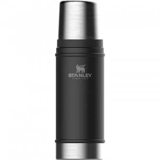 Stanley Classic Vacuum Flask - Matt Black 1