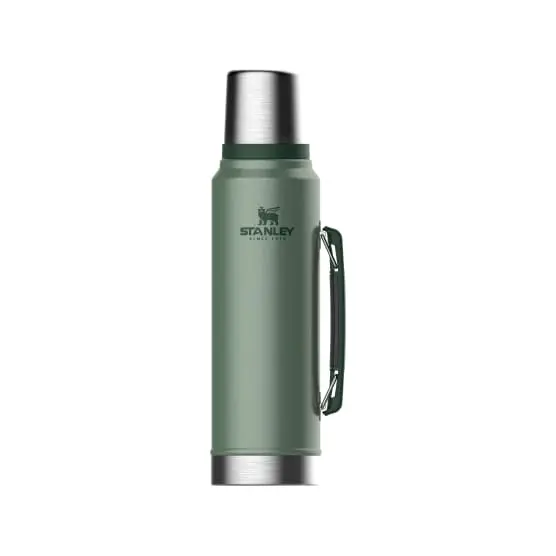 Stanley Classic Legendary Vacuum Flask Hammertone Green 1