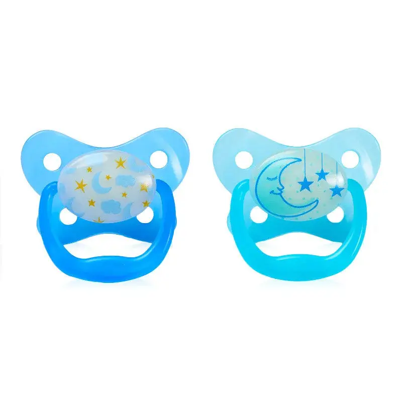 Chupete Prevent Noche Mariposa 6-12M 2Un Azul, Dr.Brown's 1