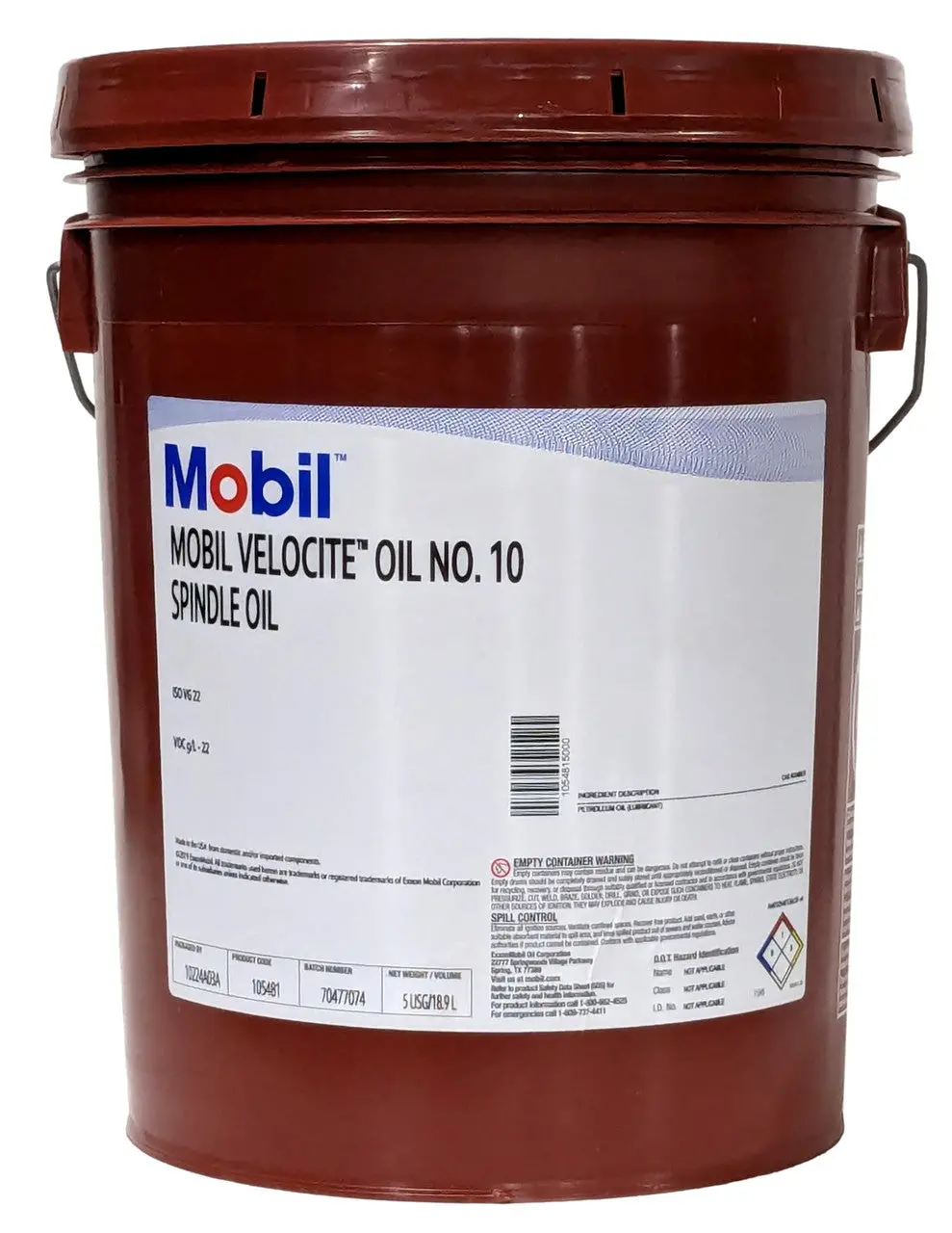 Mobil Velocite Oil No 10 1