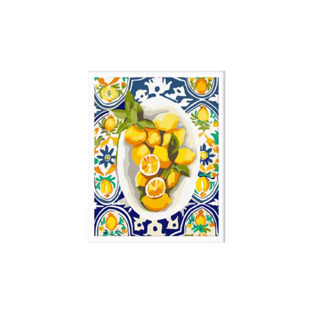 Paint Like Frida - Amalfi Lemons - (Mini Rolled) 1