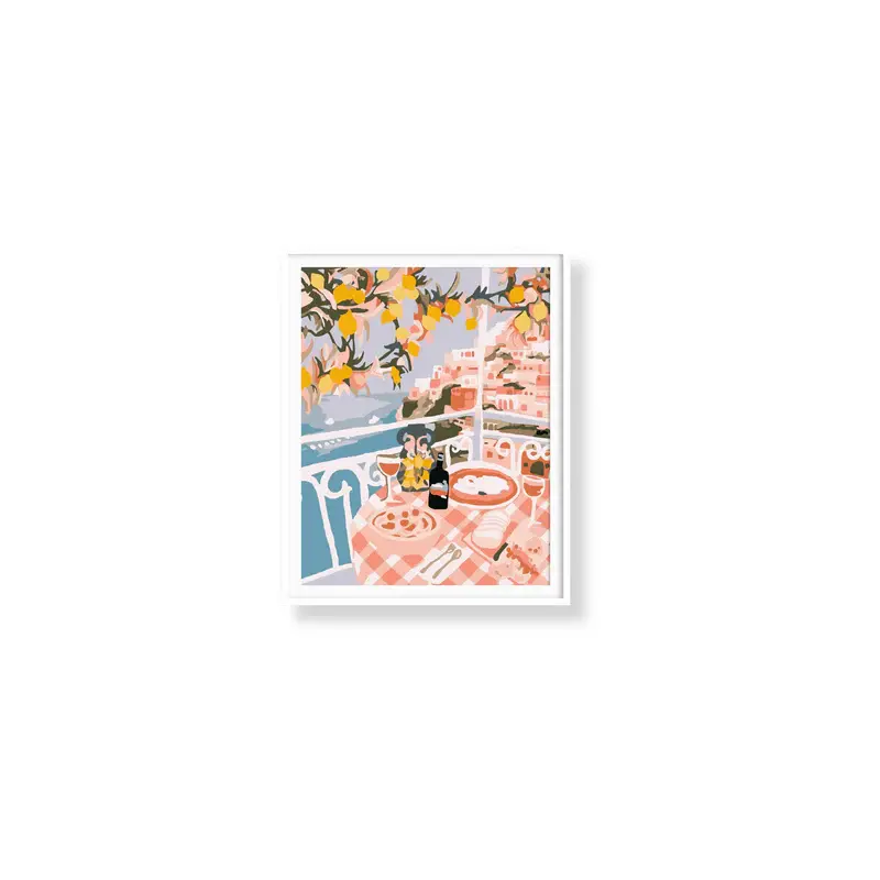 Paint Like Frida - Positano (Mini Rolled) 1