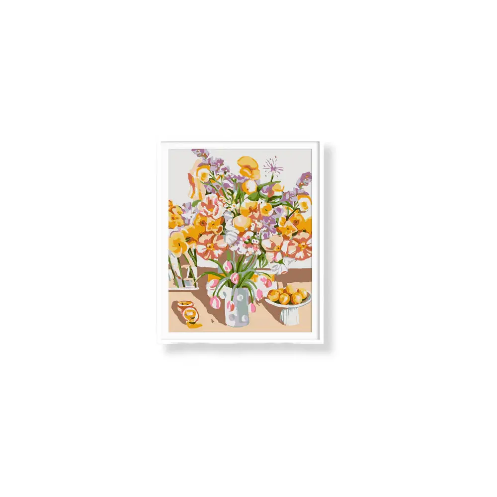 Paint Like Frida - Birthday Flowers (Mini Rolled) 1