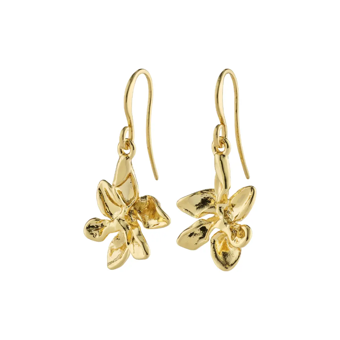 Pilgrim - Riko Recycled Earrings - Gold 1