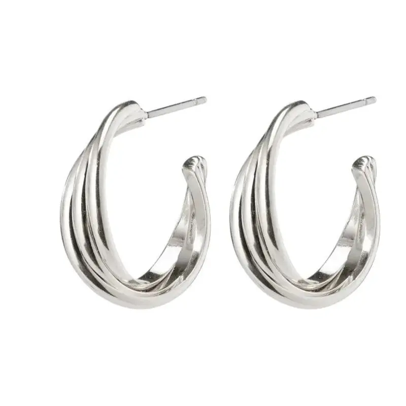 Pilgrim - Jenifer Earrings - Silver 1