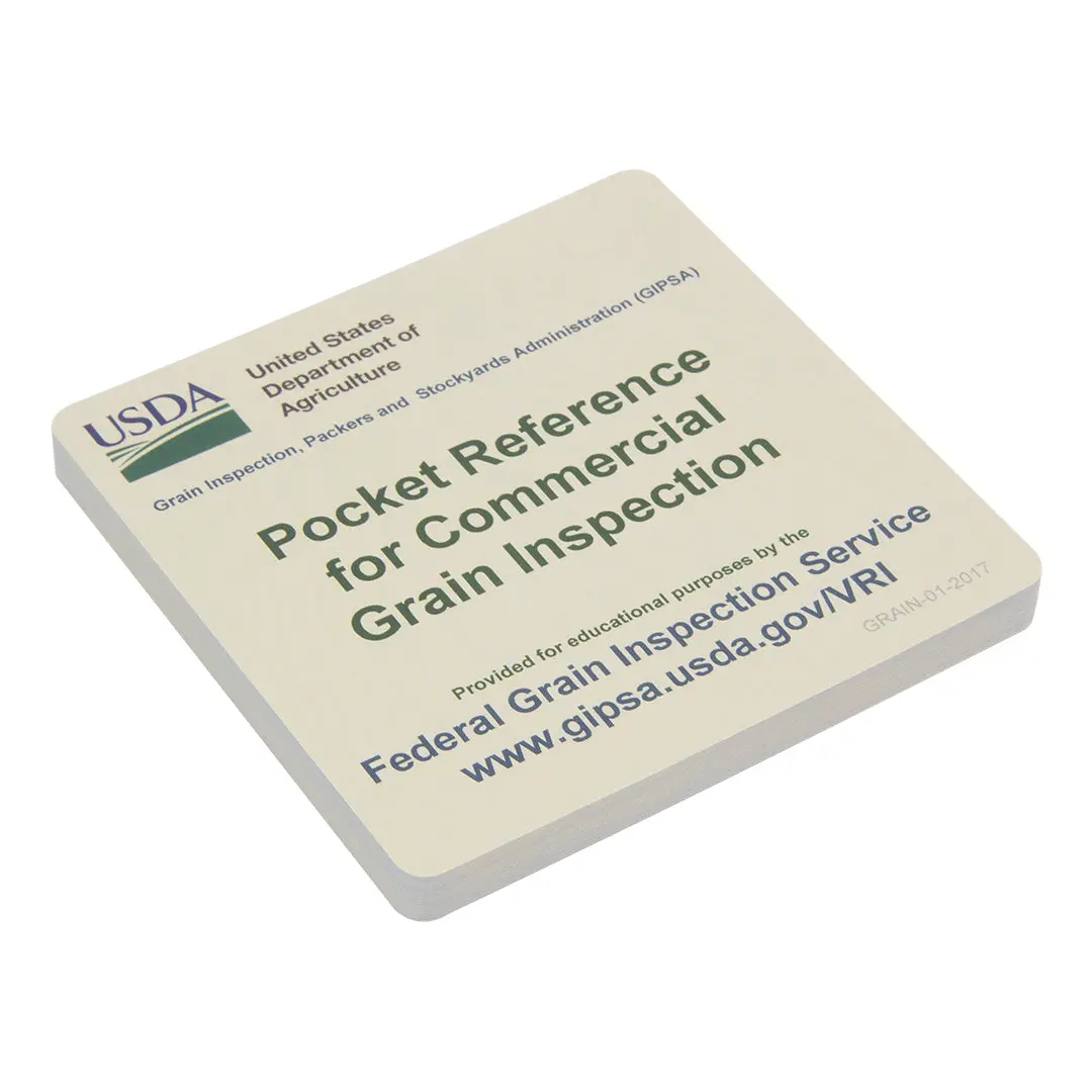 Pocket Reference Cards & Decks For Grain Grading 1