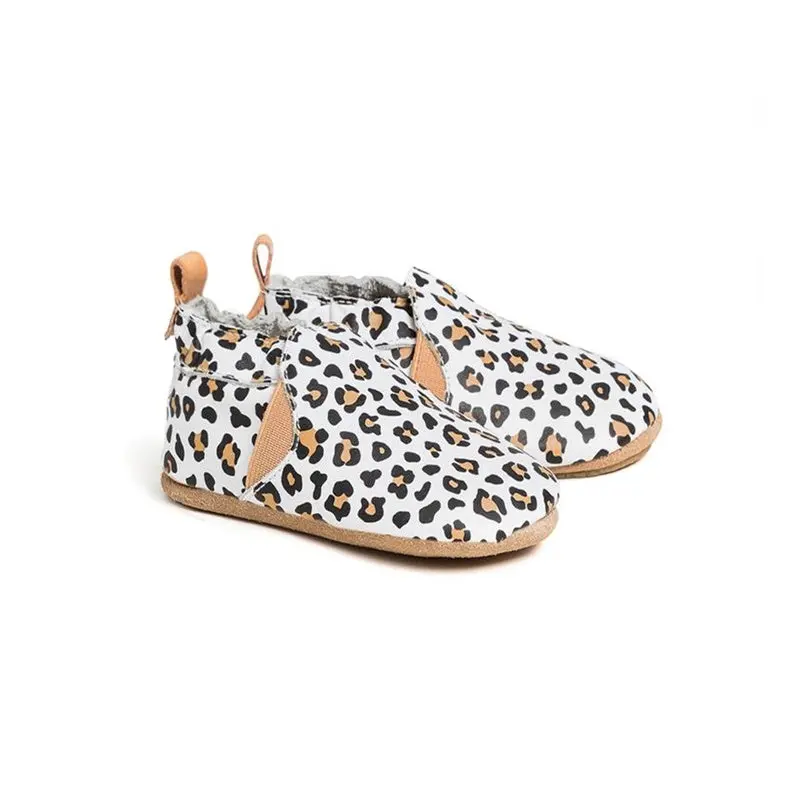 Pretty Brave - Slip On - White Leopard 1