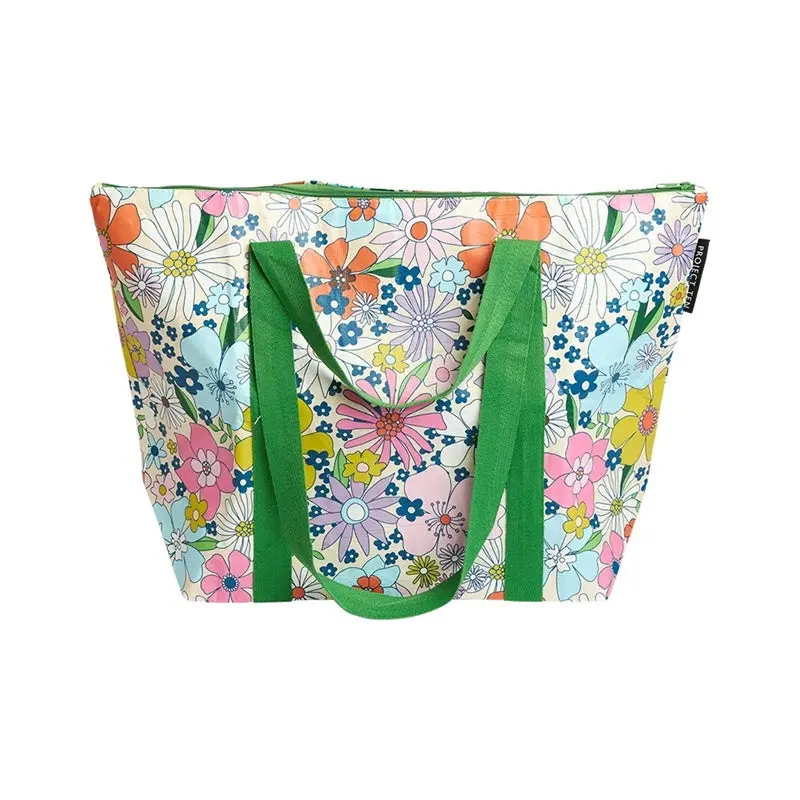 Project Ten - Zip Medium Tote - Wild Flowers 1