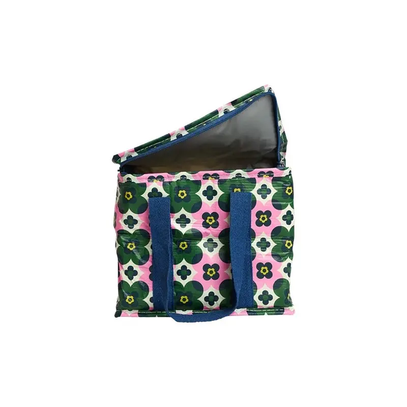 Project Ten - Insulated Tote - Block Floral 1
