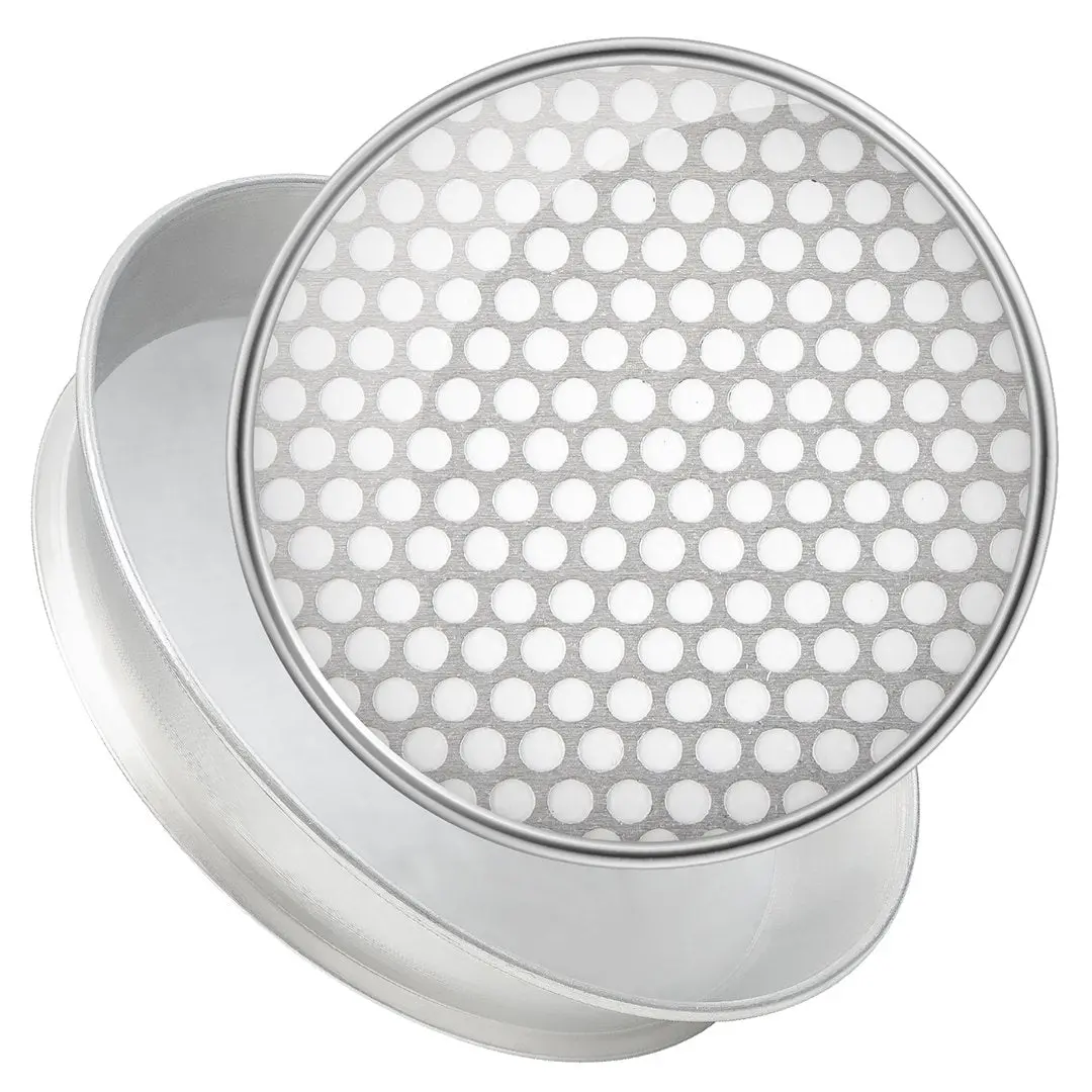 Special Perforation Sieves - Round Inch And Millimeter - Steel 2