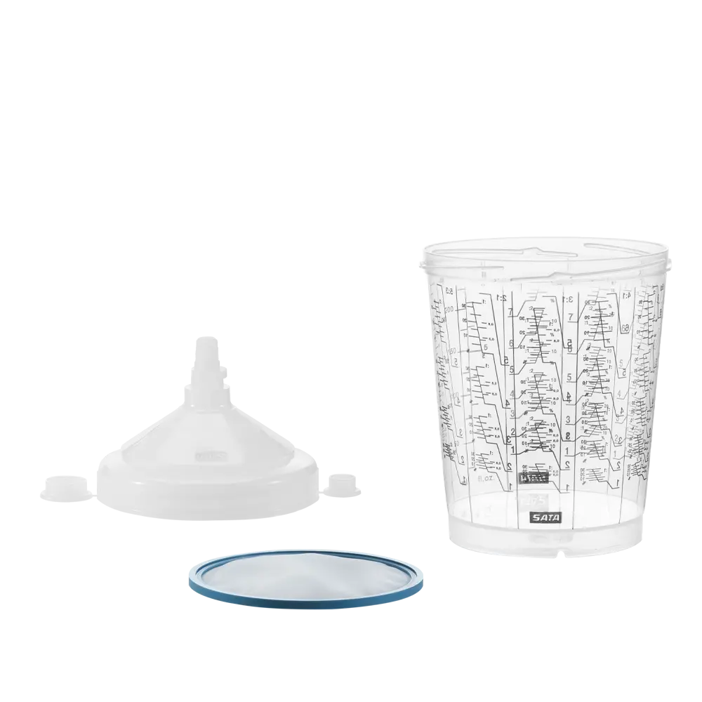 Sata Rps 0.3L Cup System With 125Μm Flat Sieve (Pack Of 50) 1