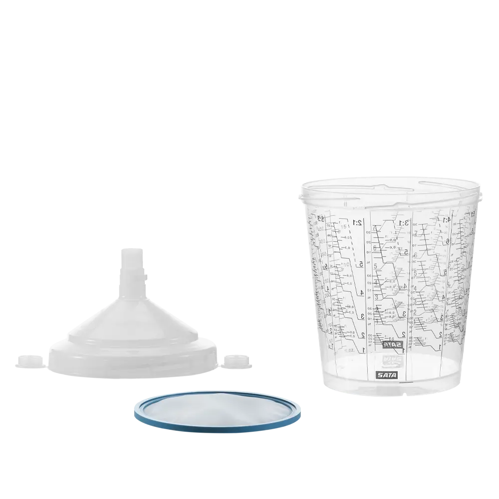 Sata Rps 0.6L Cup System With 125Μm Flat Sieve (Pack Of 50) 1