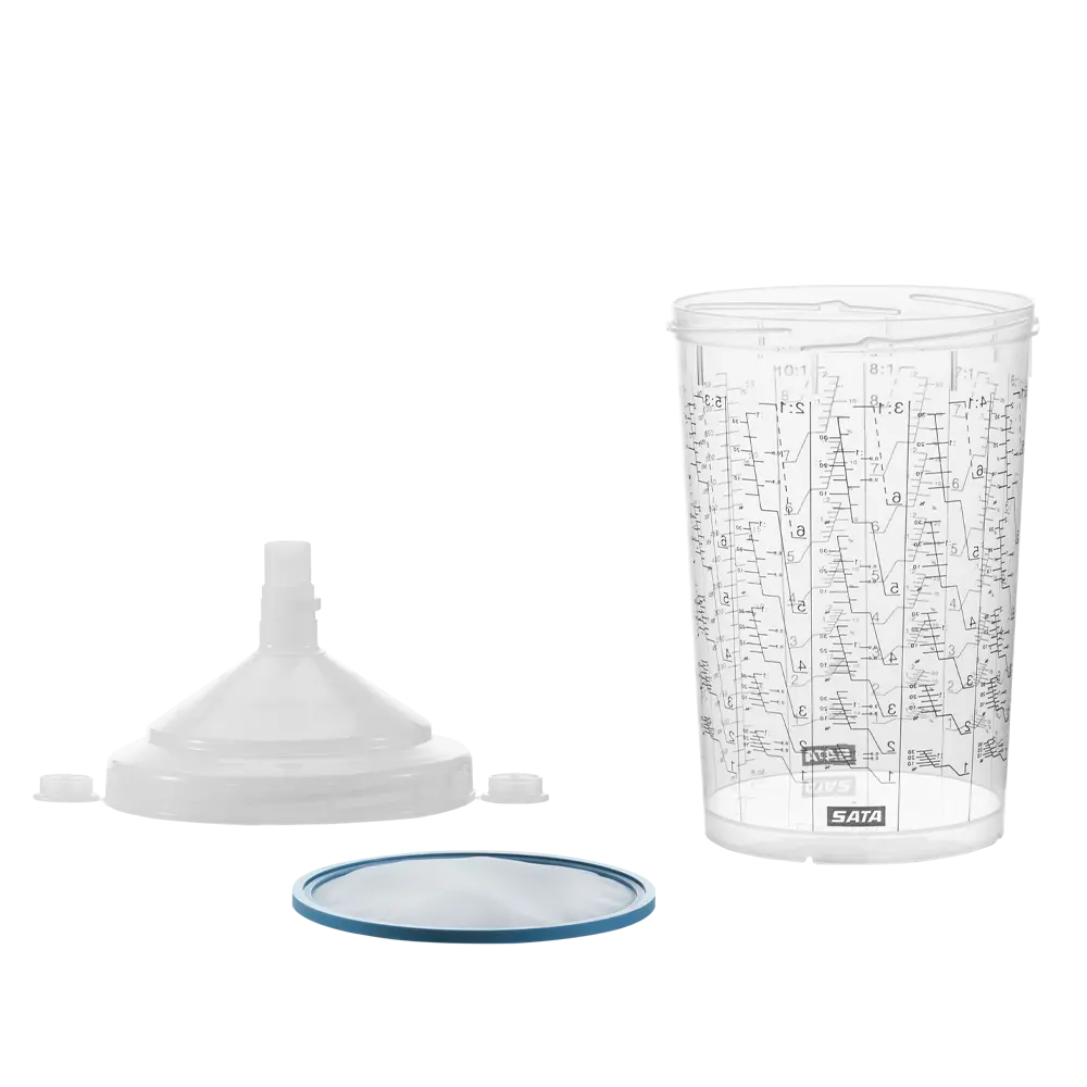 Sata Rps 0.9L Cup System With 125Μm Flat Sieve (Pack Of 50) 1