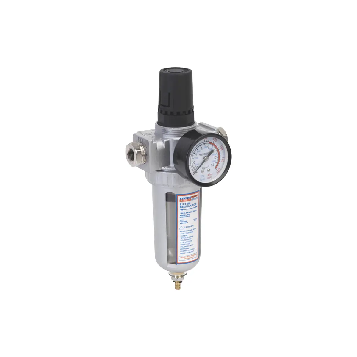Morelli Group Air Filter / Regulator With Gauge - Heavy Duty 1