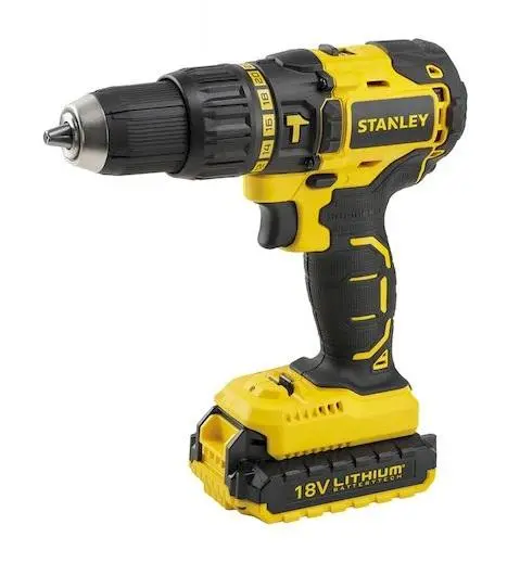 Stanley Sbh20s2k-B9 18V Brushless Li-Ion Hammer Drill- Includes Kitbox 1