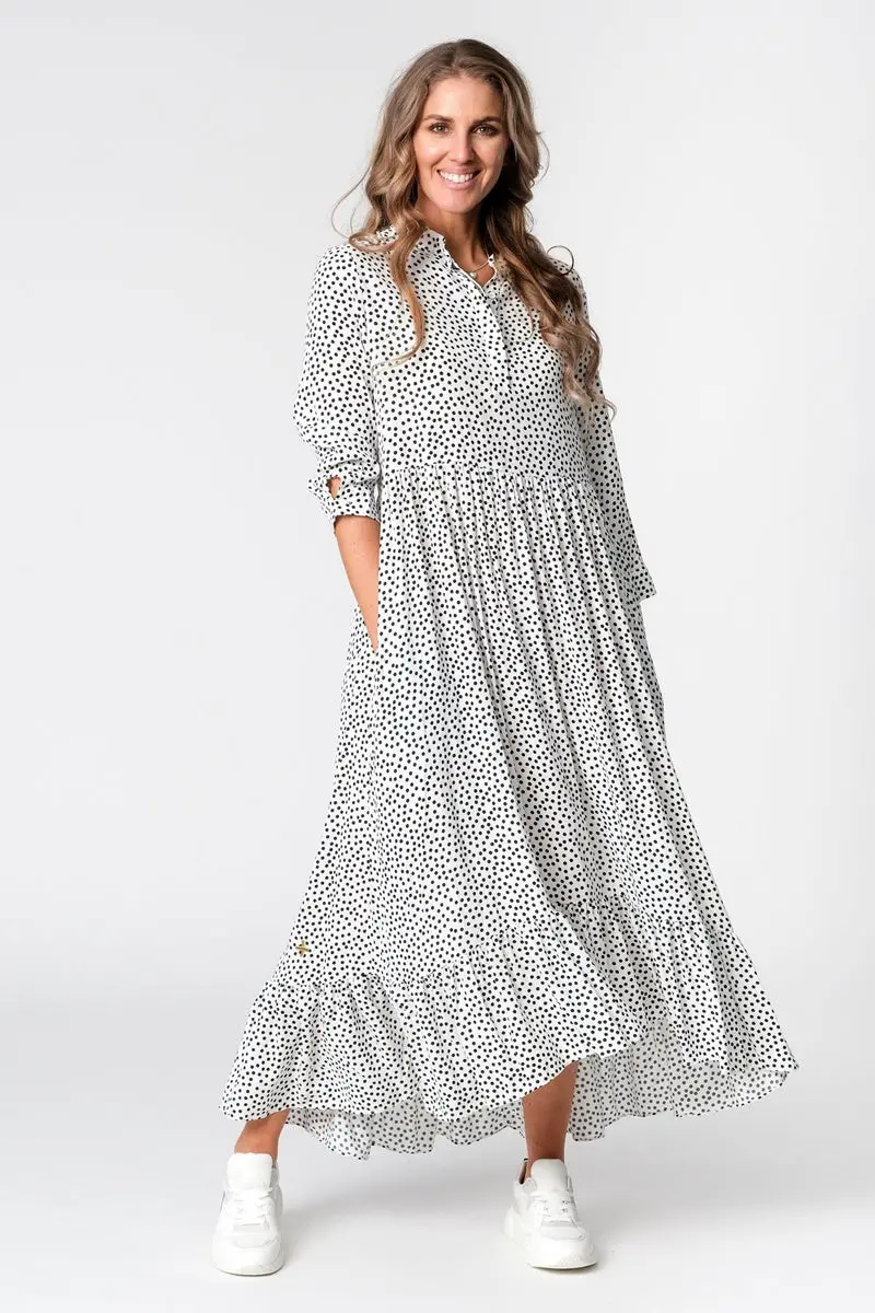 Stella + Gemma - Odette Dress - Dalmatian 1