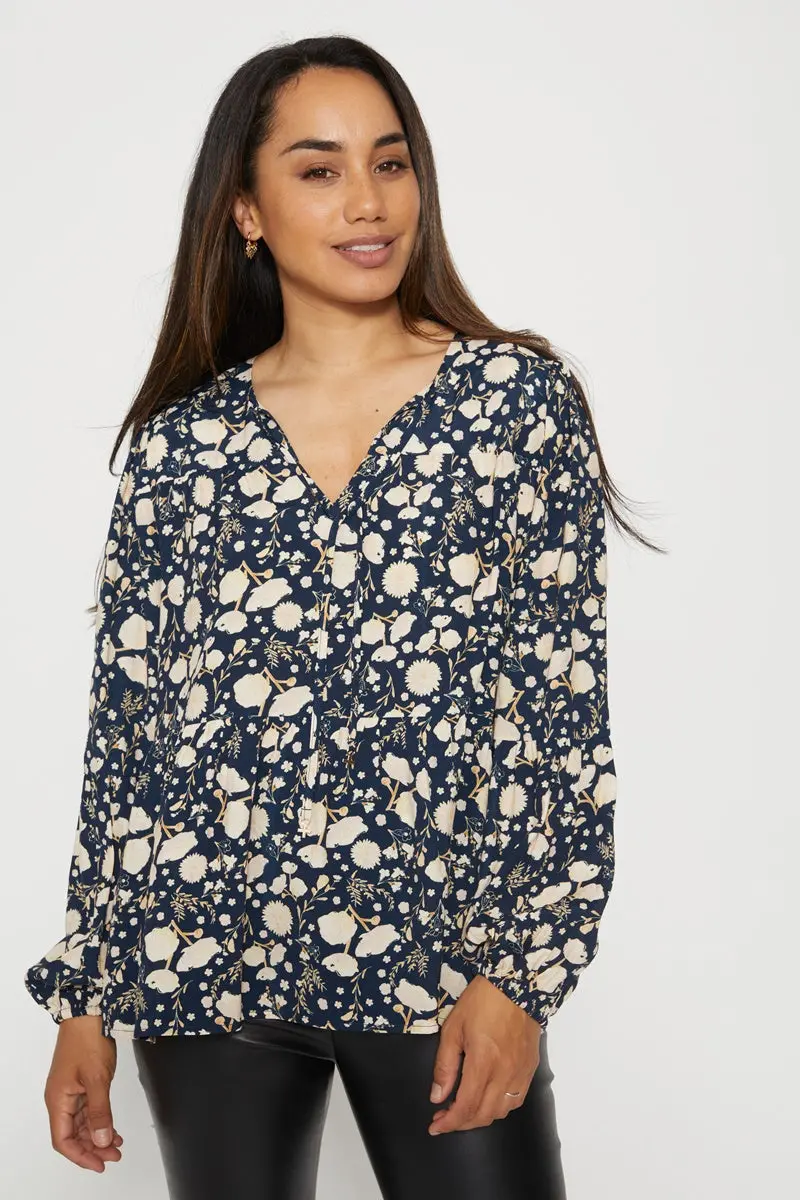 Stella + Gemma - Janice Top - Botanical Beauty 1