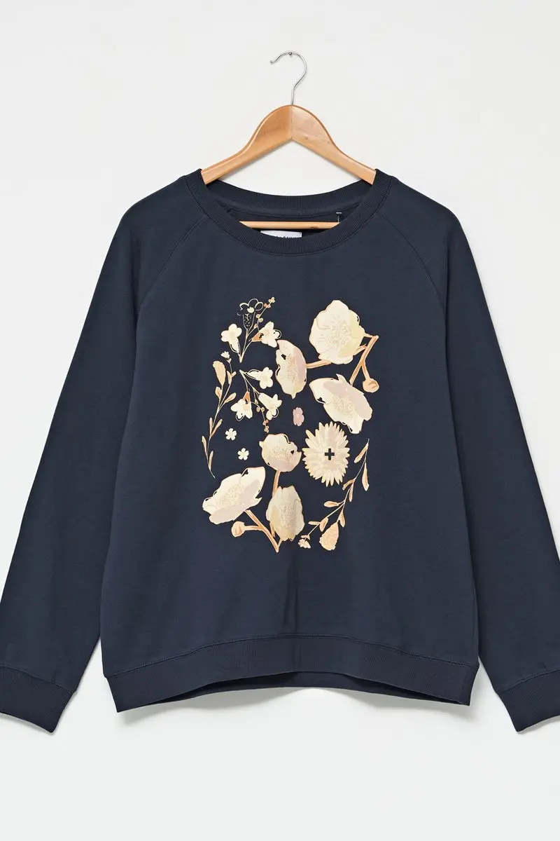 Stella + Gemma - Midnight Botanicals Sweater 1
