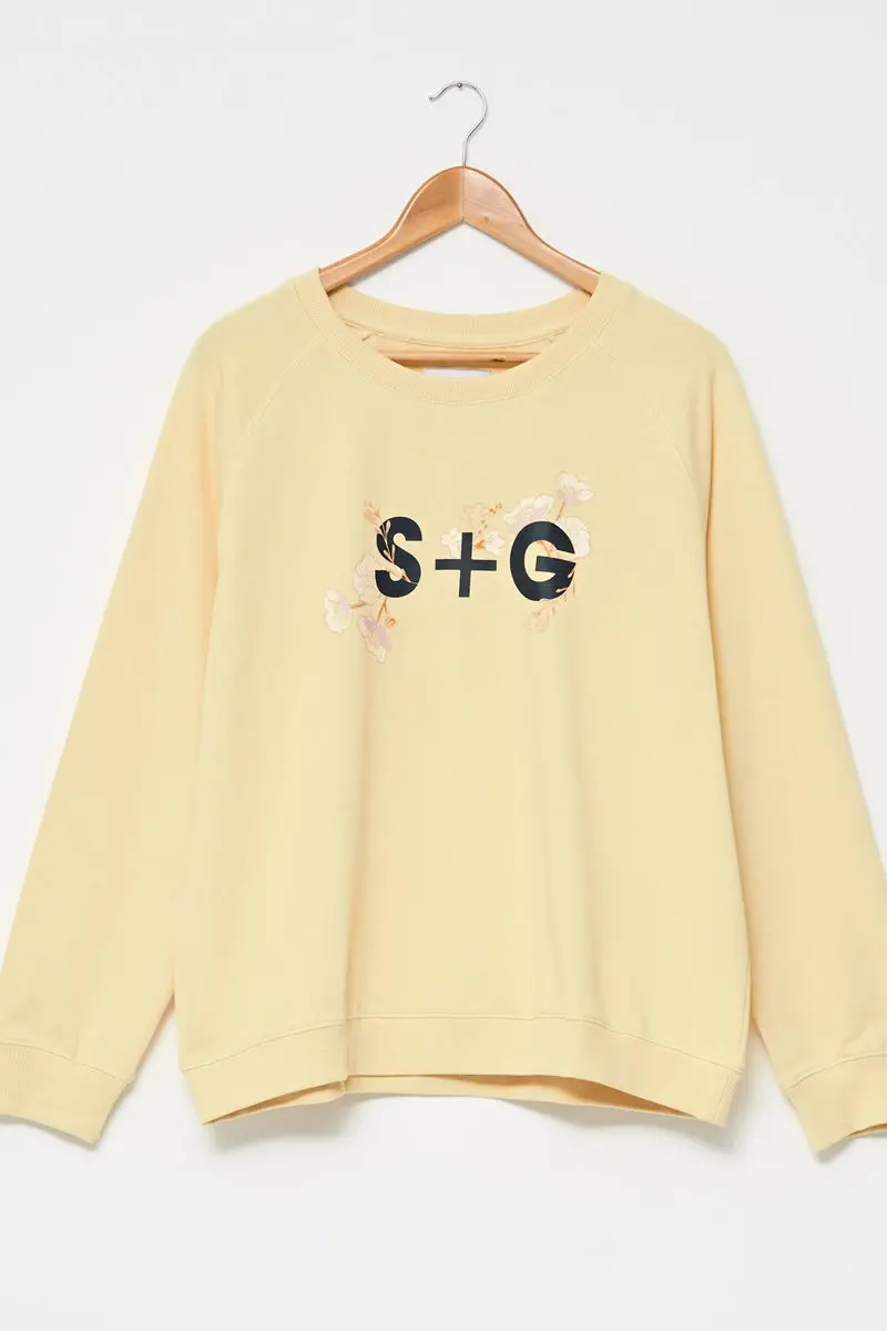 Stella + Gemma - Chamomile Botanical Sweater 1