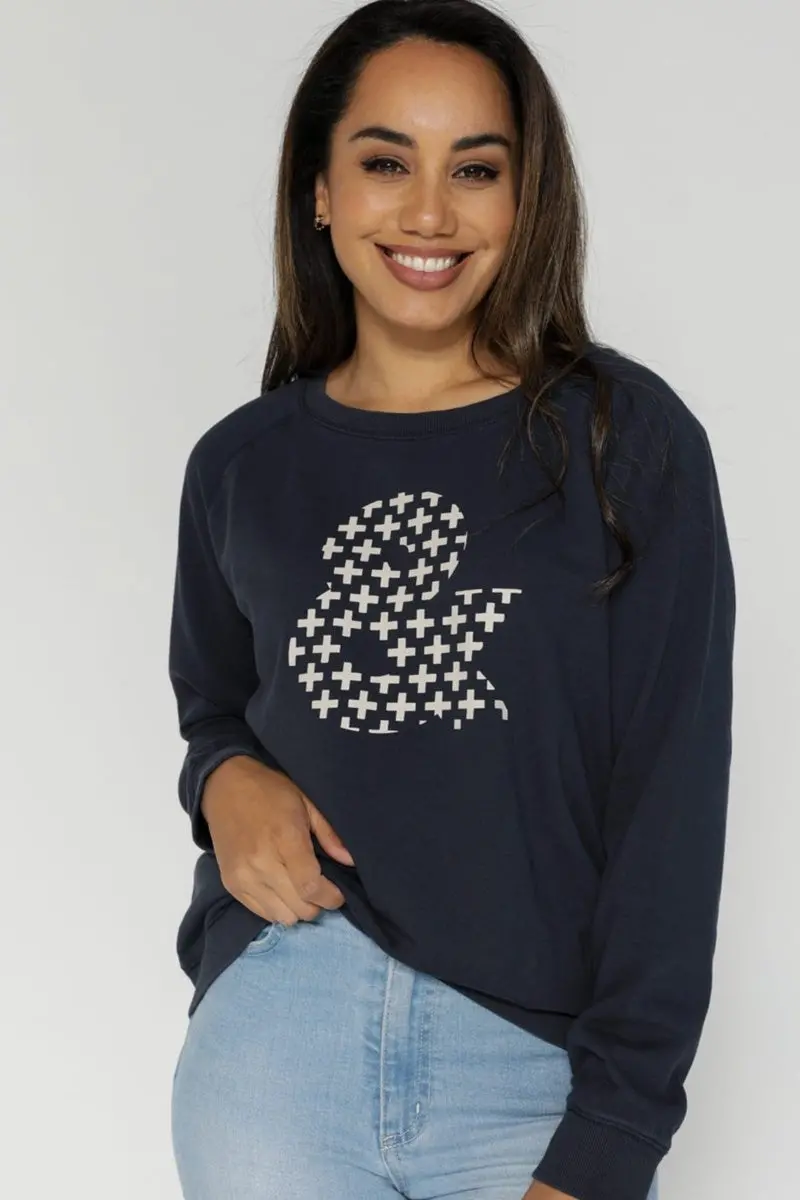 Stella + Gemma - Sweater - Paris Night Ampersand 1