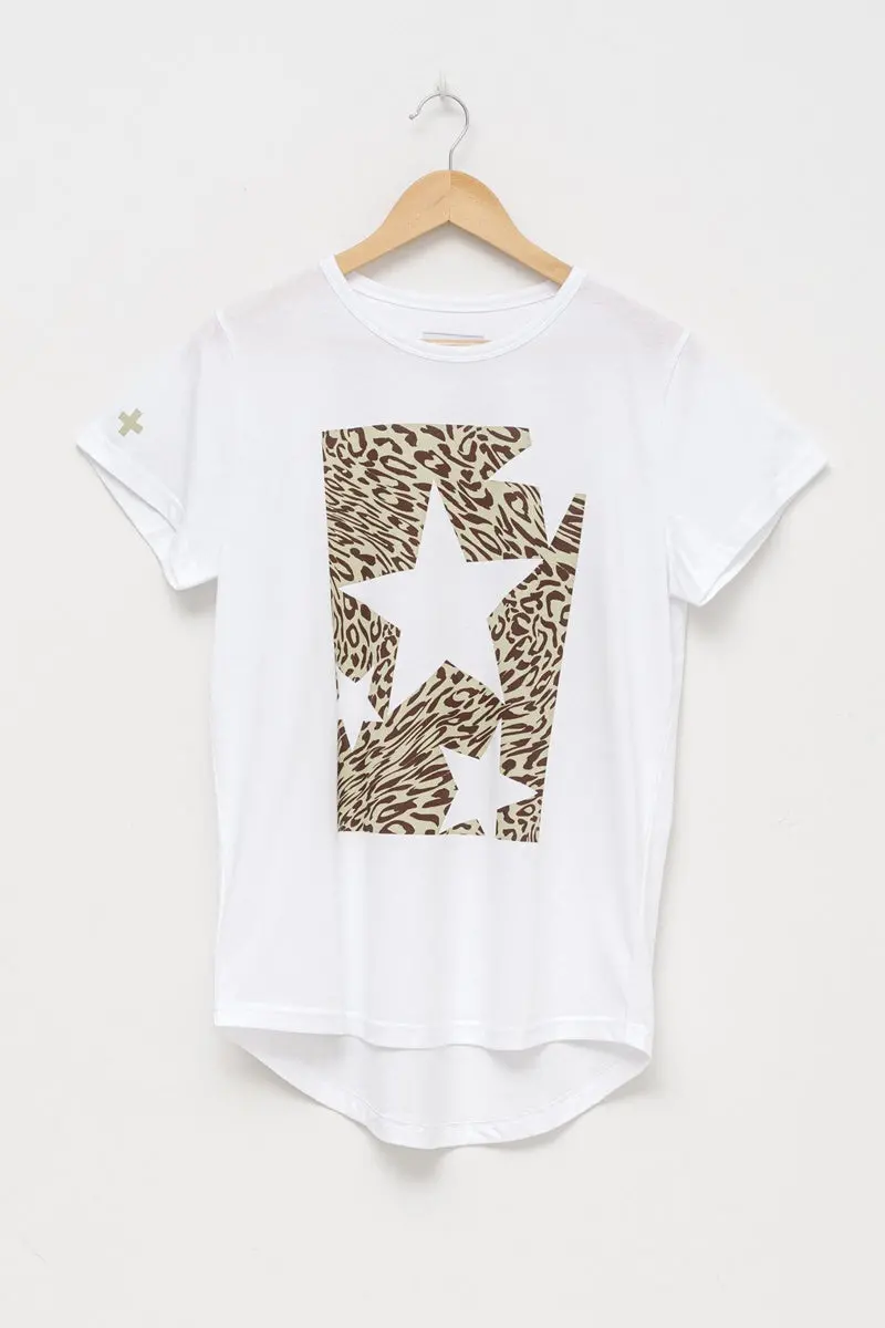 Stella + Gemma - Sage Safari Square Tee 1