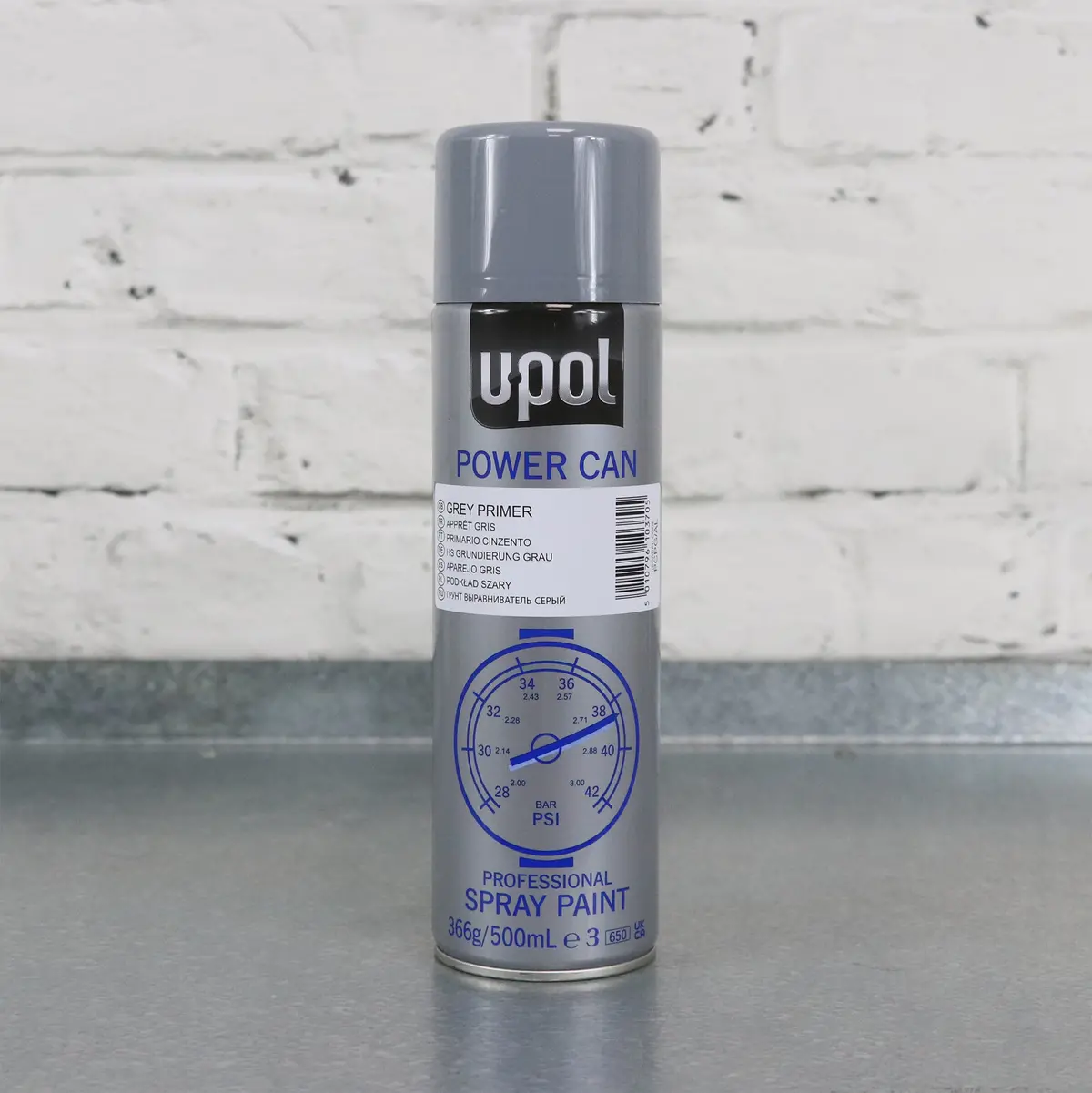 U-Pol Power Can Grey High Build Primer (500Ml) 1