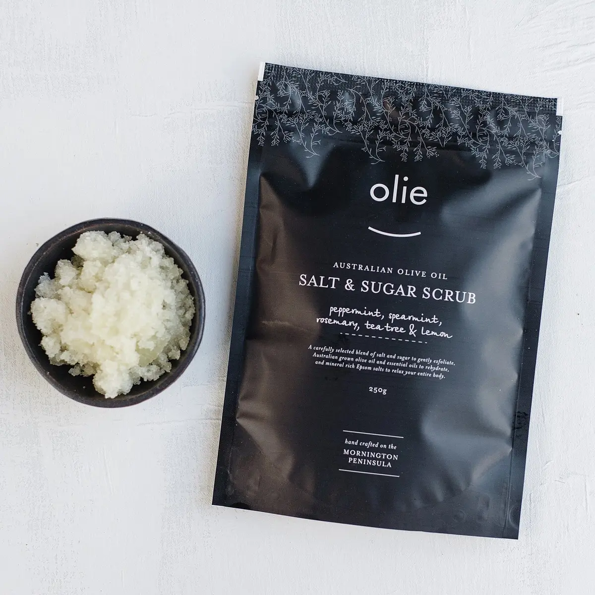 Olieve & Olie - Salt & Sugar Scrub Pouch 1