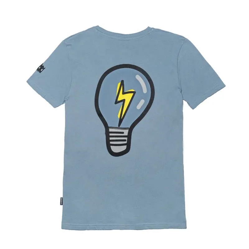Band Of Boys - Ss Tee Lightening Bulb - Blue 2