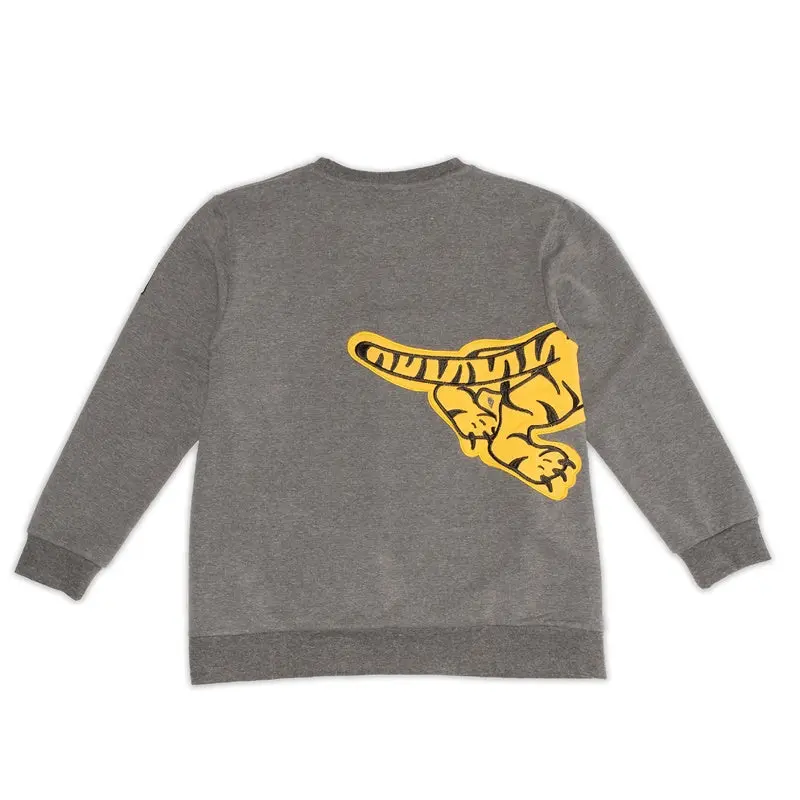 Band Of Boys - Jumper A Line Pouncing Tiger - Marle Grey 2