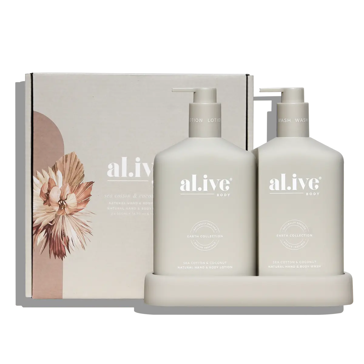 Al.Ive - Hand & Body Duo - Sea  Cotton & Coconut 1