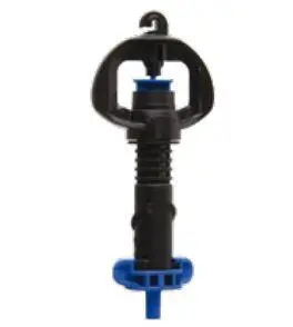Netafim Supernet Short Radius Micro Sprinkler Including Deflector- With Male Press Fit Connector 1