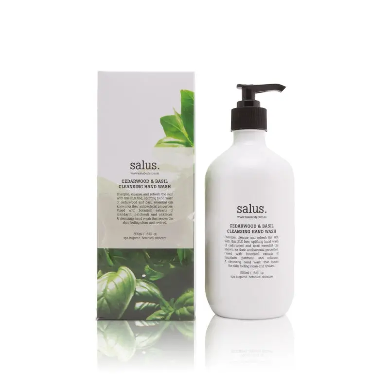 Salus Body - Cedar & Basil Cleansing Hand Wash 1