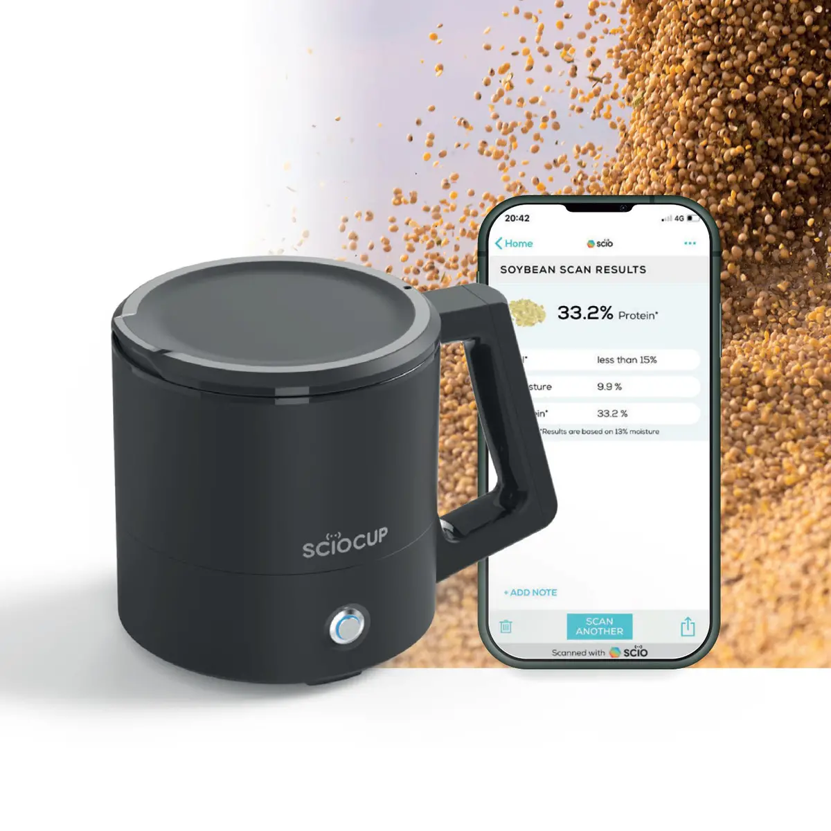 Scio Nir Spectroscopy Cup - Grain Analysis System, Cloud Connected 2