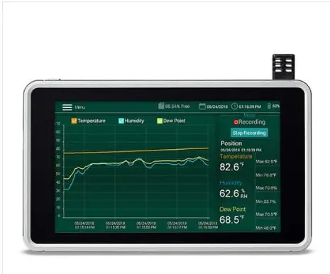 Paperless Humidity And Temperature Chart Recorder 1