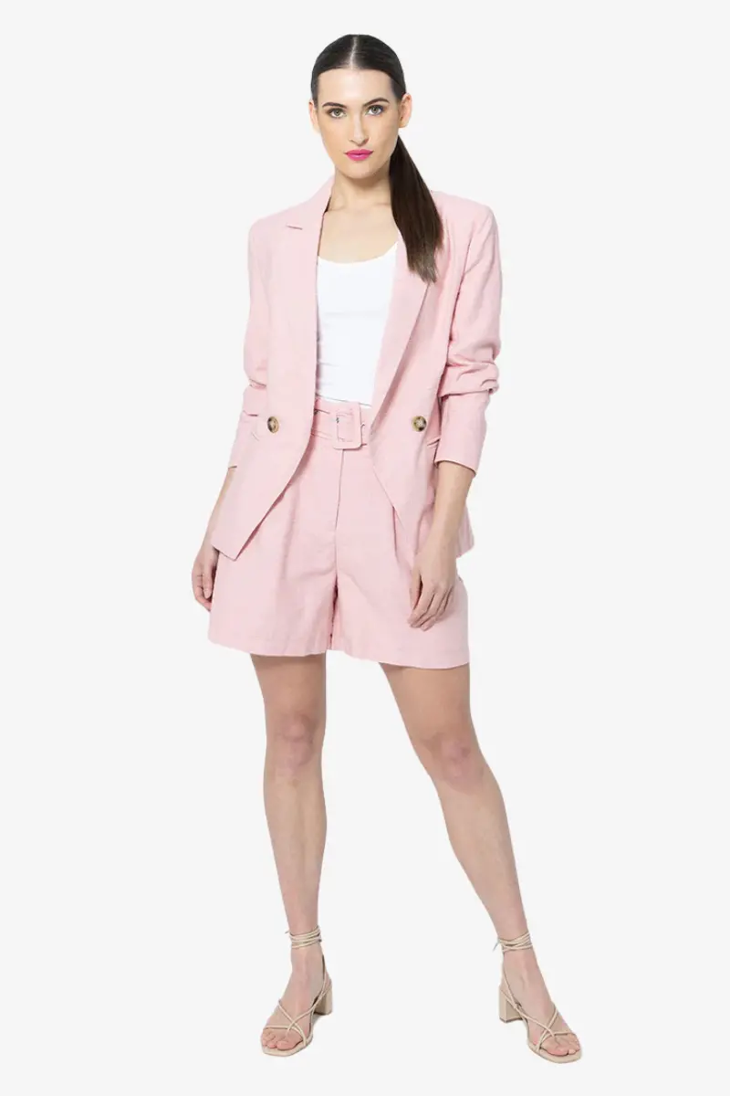 Seeking Lola - Jordanna Blazer - Gelato Linen 1