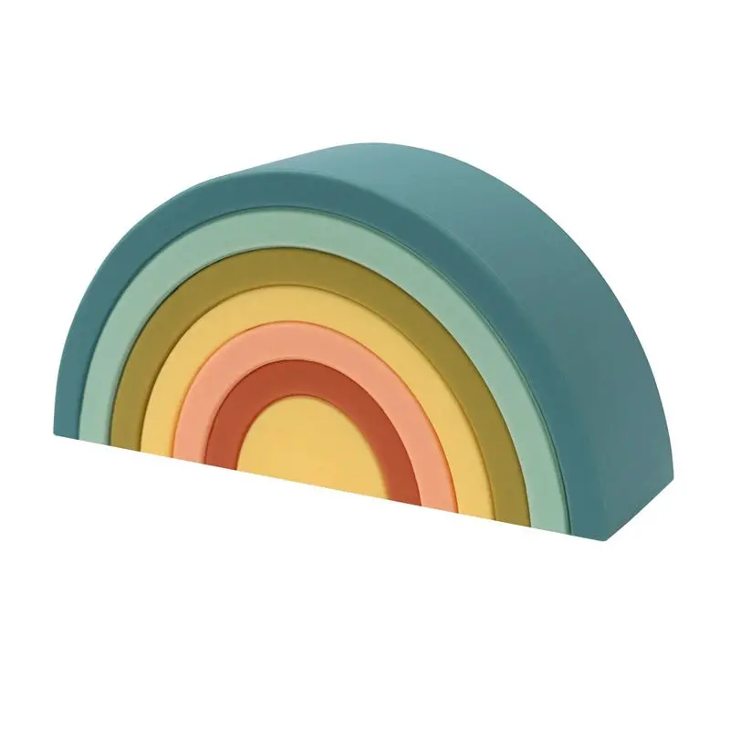 Ob Designs - Rainbow Stacker - Blueberry 1