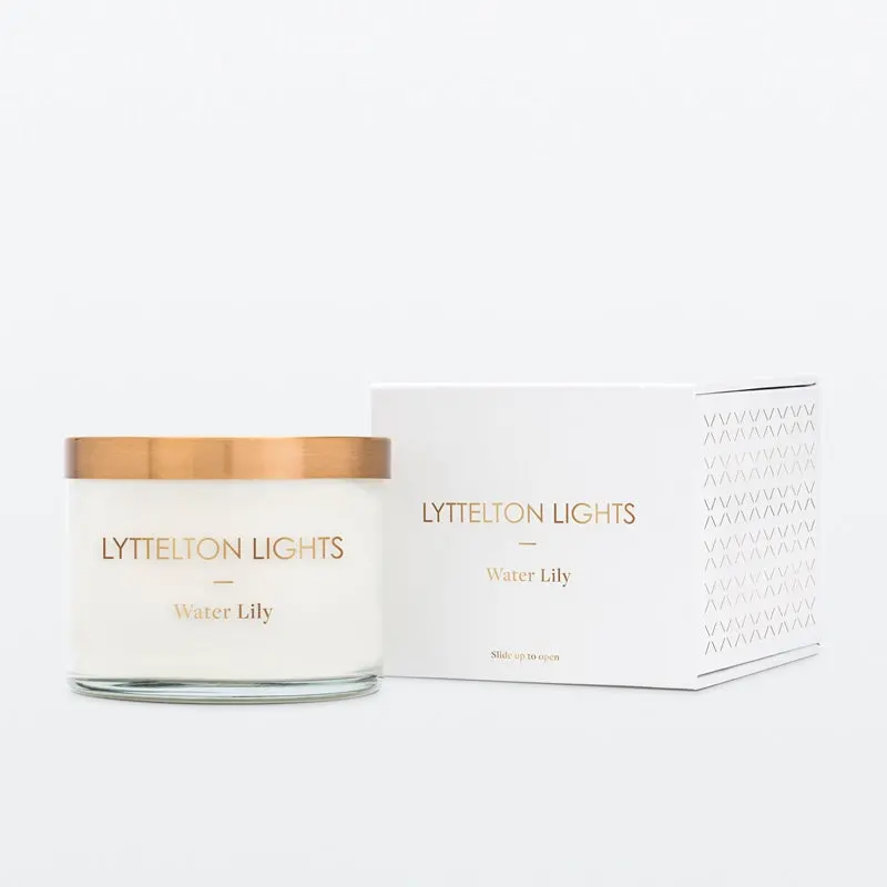 Lyttelton Lights Medium Candle Water Lily 1