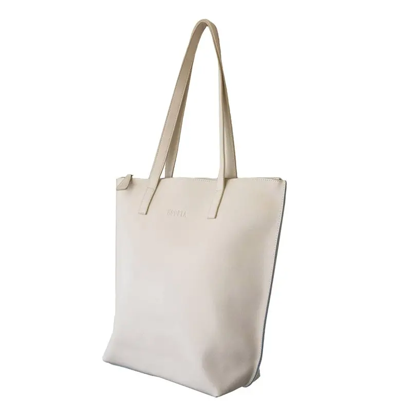 Hoopla - Small Zip Tote - Cream 2