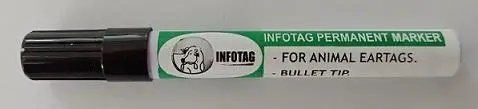 Infotag - Tag Marking Pen Black 1