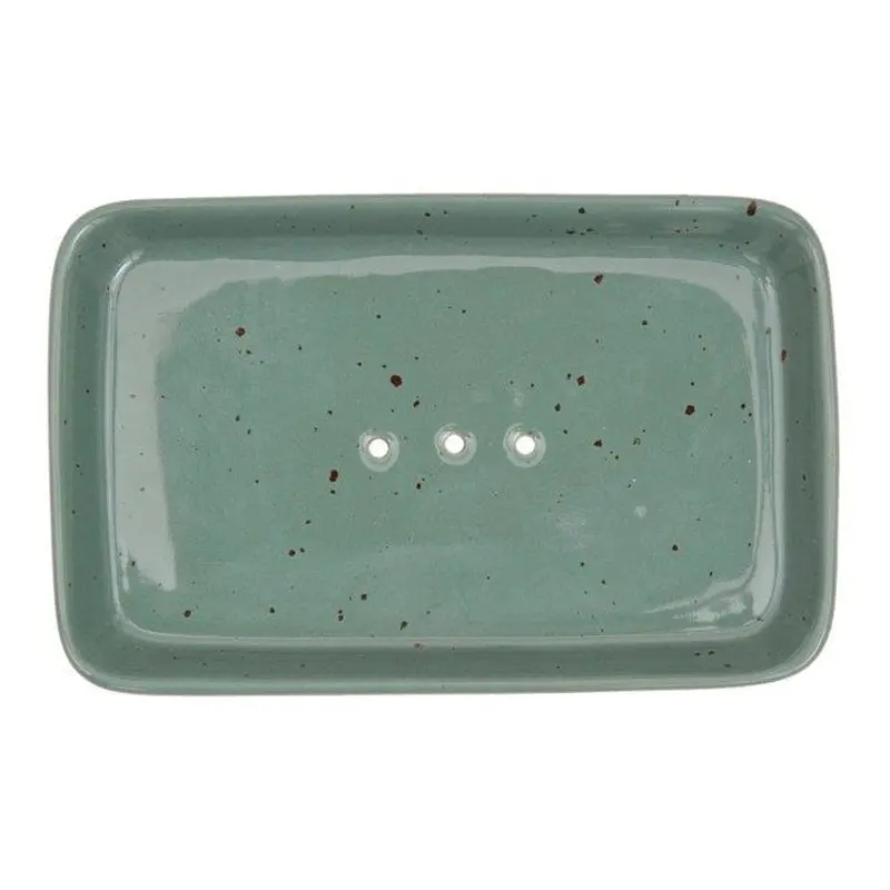 Artisanal - Soap Dish - Pottery Green 1