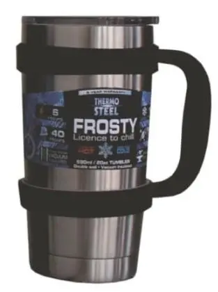Thermosteel Frosty Vacuum Tumbler - 590Ml 1