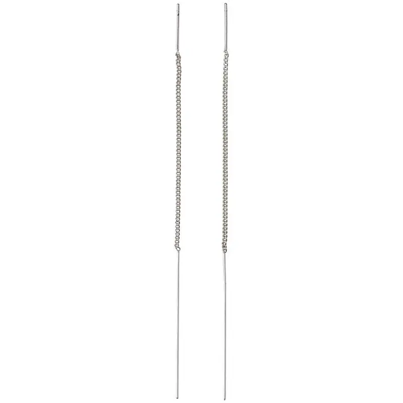 Pilgrim - Tahoe Pi Earrings - Bar - Silver Plated 1