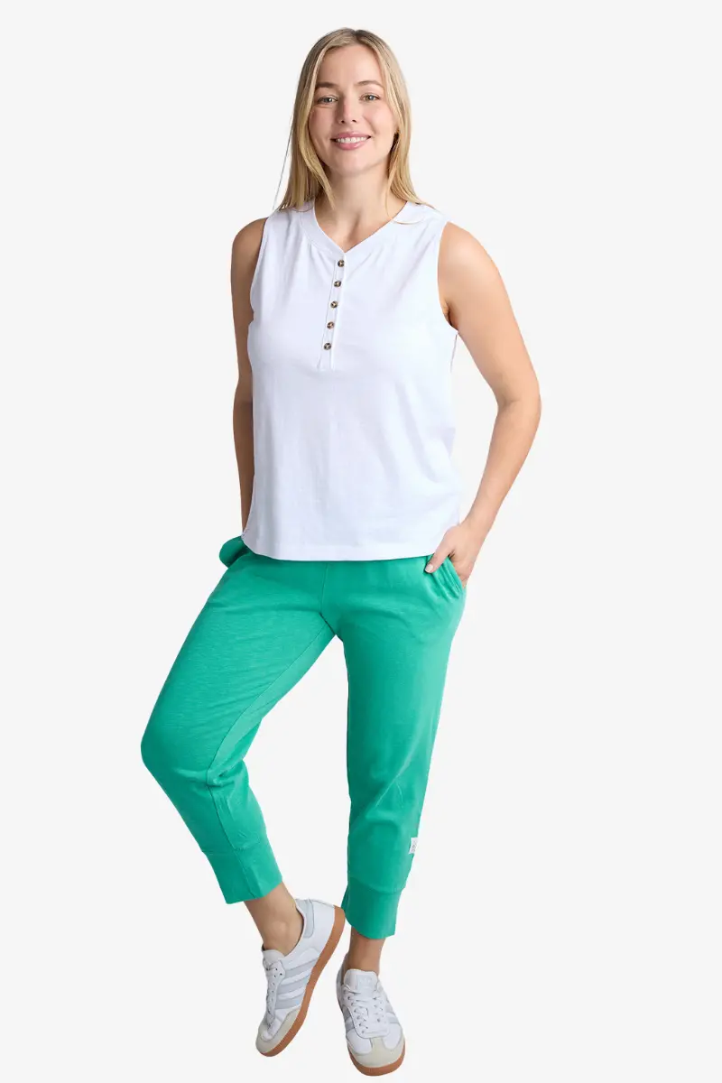 Elm - Elysian Tank - White 1