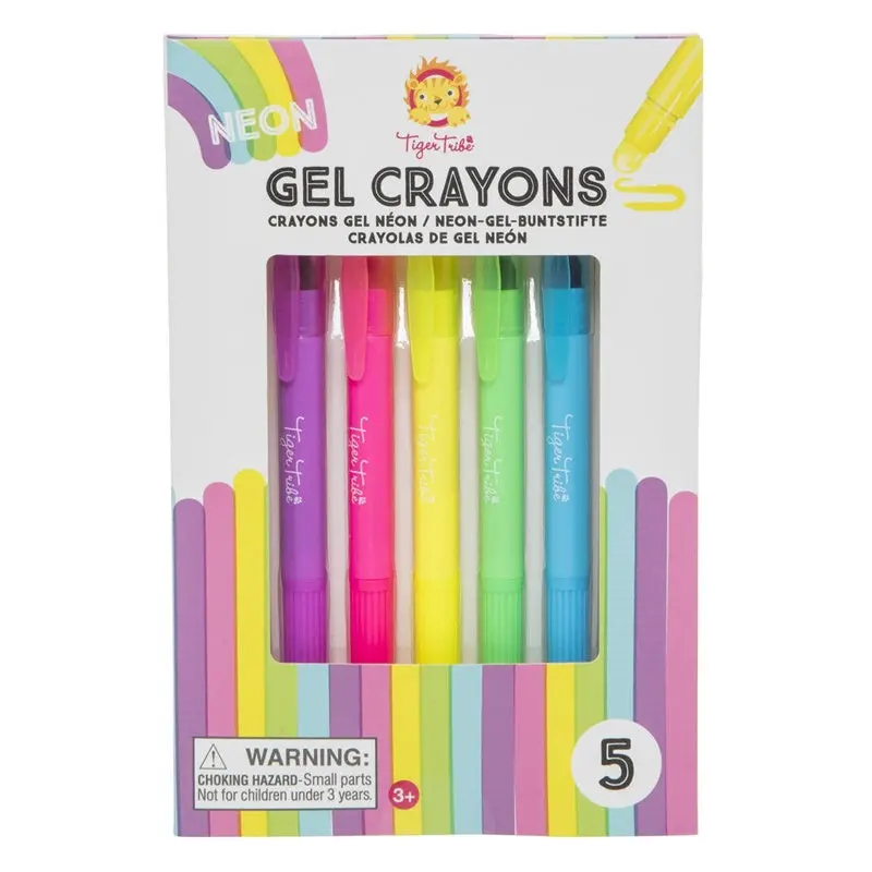 Tiger Tribe - Neon Gel Crayons 1