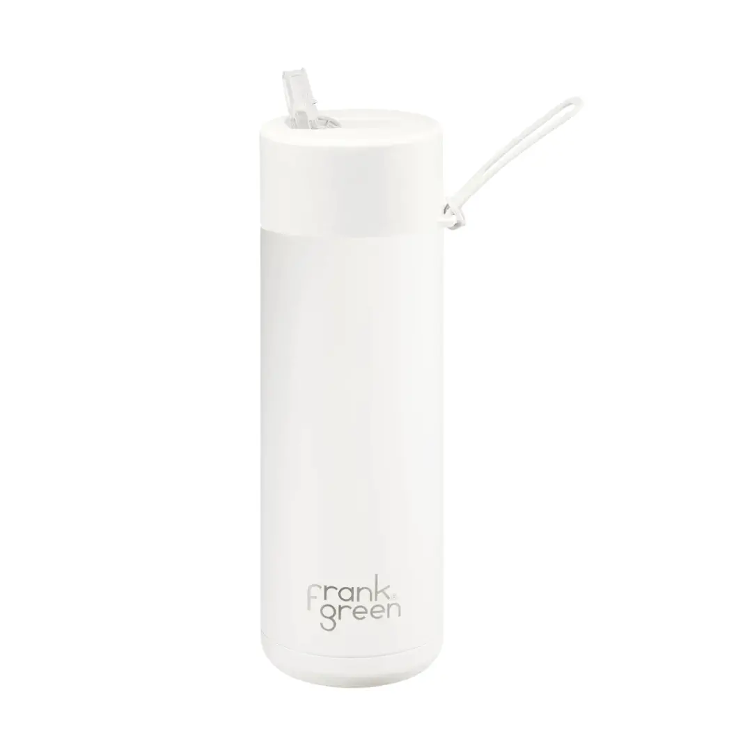 Frank Green - 20Oz Reusable Bottle (Straw) - Cloud 1